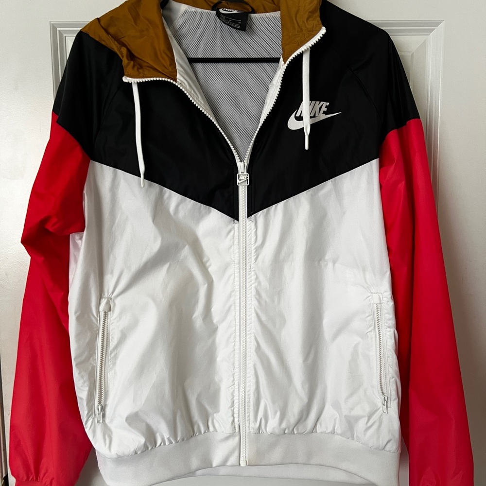 Nike White Mesh Jacket